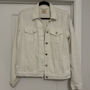 GAP White Jean Jacket -tall size!